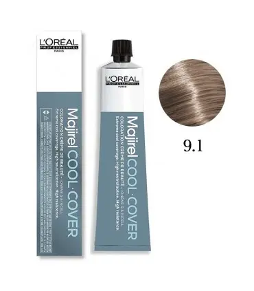 Краска для волос LOreal Professionnel Majirel Cool Cover, 50мл - 9.1