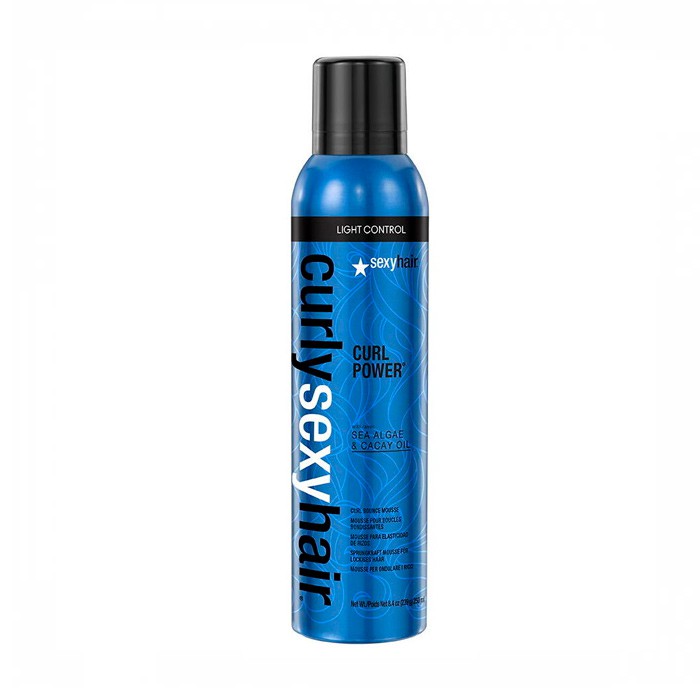 

Спрей-мусс Curly Sexy Hair Curl Power для усиления кудрей, 250мл