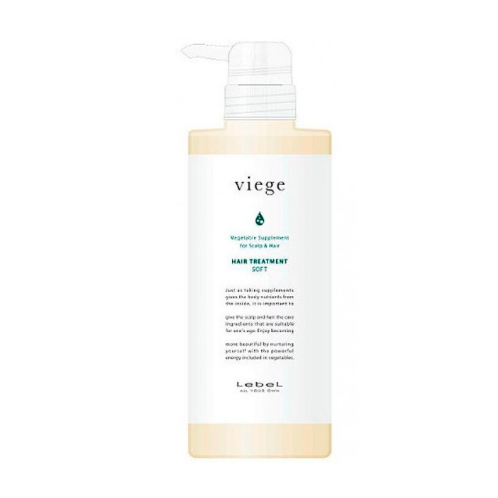 

Маска Lebel Viege Treatment SOFT увлажняющая - 600мл