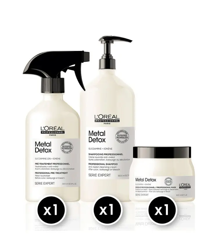 Набор L'Oreal Professionnel Metal Detox №1
