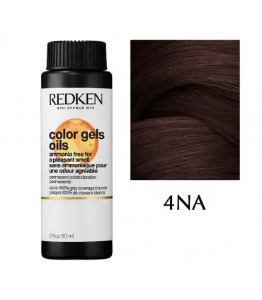 Краска для волос Redken Color Gels Oils, 4NA