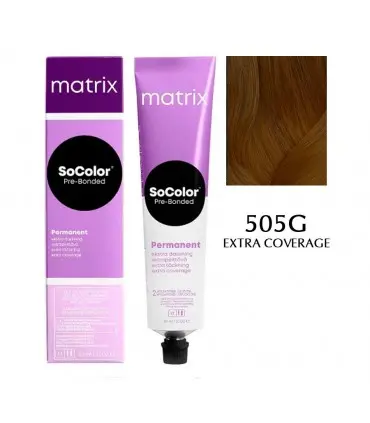 Краска Matrix SoColor PreBonded Extra Coverage, 90мл - 505G