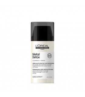 Несмываемый крем L'Oreal Professionnel Metal Detox High Protection Leave-In Cream (#attr#) Несмываемый крем LOreal Professionnel Metal Detox 100ml