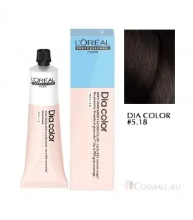 Краска L'Oreal Professionnel DIA Color (цвет #attr#). Продажа с доставкой Краска L'Oreal Professionnel DIA Color 5.18