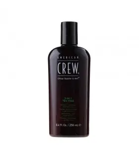 Мужской шампунь American Crew 3-in-1 Tea Tree "Чайное дерево" Шампунь для мужчин American Crew 3-in-1 Tea Tree "Чайное дерево" 250мл