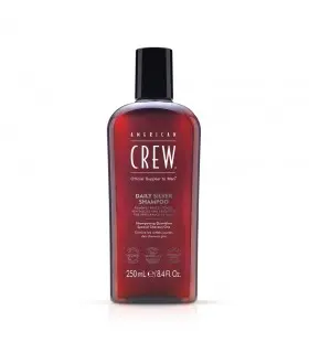 Мужской шампунь American Crew Classic Daily Silver Shampoo (#attr#) для седых волос Мужской шампунь American Crew Classic Daily Silver Shampoo для седых или обесцвеченных волос (250мл)