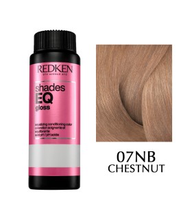 Краска для волос Redken Shades EQ Gloss (цвет #attr#). Купите с доставкой! Краска Redken Shades EQ Gloss, 07NB chestnut