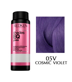 Краска для волос Redken Shades EQ Gloss (цвет #attr#). Купите с доставкой! Краска Redken Shades EQ Gloss, 05V Cosmic Violet