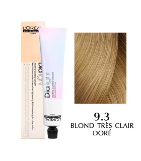 Краска L'Oreal Professionnel Dia Light (цвет #attr#) Краска L'Oreal Professionnel Dia Light, цвет 9.3 — очень светлый блондин золотистый