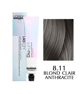 Краска L'Oreal Professionnel Dia Light (цвет #attr#) Краска L'Oreal Professionnel Dia Light, цвет 8.11 — светлый блондин глубокий пепельный