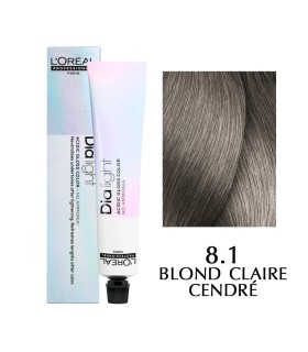 Краска L'Oreal Professionnel Dia Light (цвет #attr#) Краска L'Oreal Professionnel Dia Light, цвет 8.1 — светлый блондин пепельный
