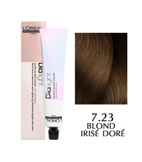 Краска L'Oreal Professionnel Dia Light, цвет 7.23 — блондин медовая лаванда