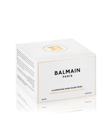 Маска Balmain Illuminating Mask Silver Pearl для светлых, седых и мелированных волос с фиолетовыми пигментами