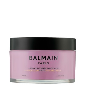 Маска Balmain Illuminating Mask White Pearl для бежевого или натурального холодного блонда Маска Balmain Illuminating Mask White Pearl для ухода за осветлёнными и мелированными волосами