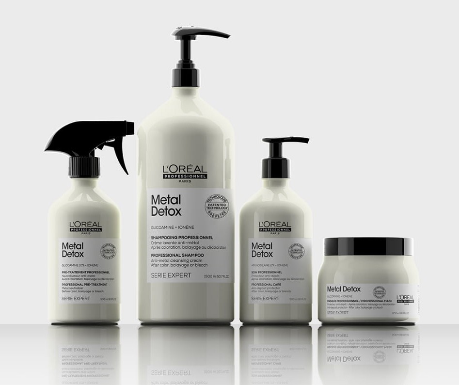 LOreal Metal Detox / ЛОреаль Метал Детокс - перед окрашиванием волос